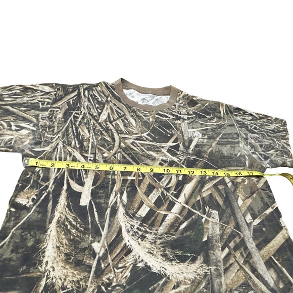 Hanes Mossy-Style Camo T-Shirt Men’s Medium – Outdoors Hunting Tee - Picture 5 of 8